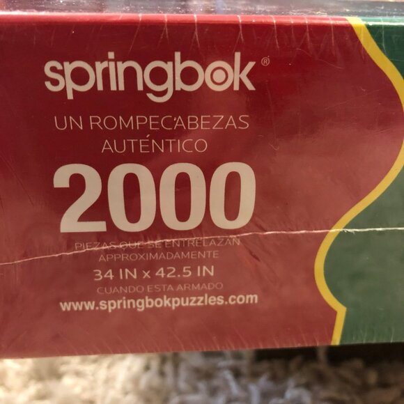 Springbok Puzzle Biscuits de Noel 2000 Pc 2011 Edition NIB - Picture 4 of 6